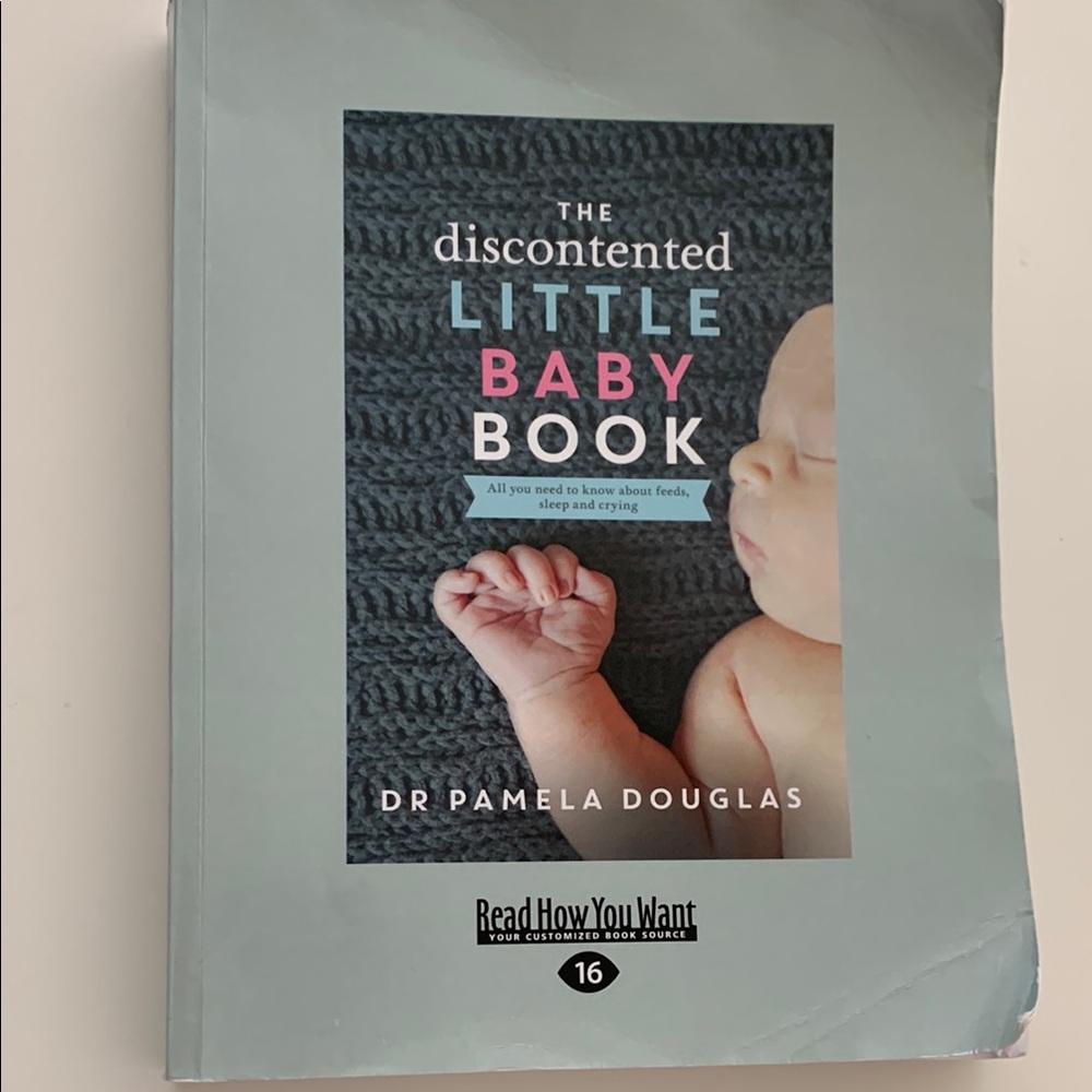 *SOLD* 🩵 The Discontented Little Baby Book for New Parents